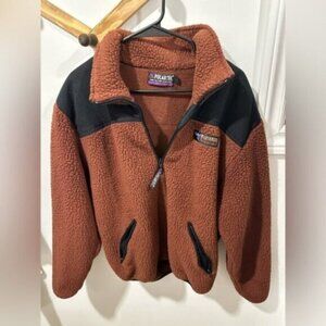 VINTAGE 90s WILDERNESS EXPERIENCE POLARTEC FLEECE SHERPA QUARTER ZIP